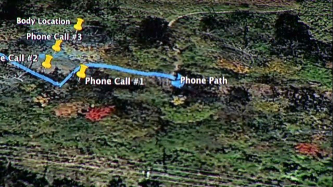 Investigator uses cellphone data to recreate April Millsap's...