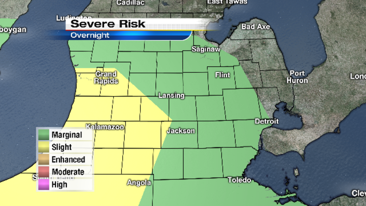 Metro Detroit forecast: Strong winds ahead