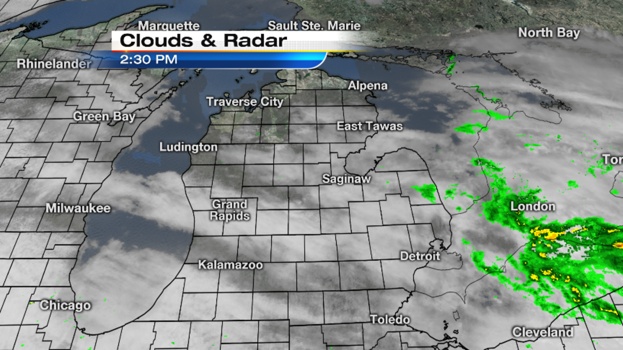 Metro Detroit weather Rain, rain has gone away