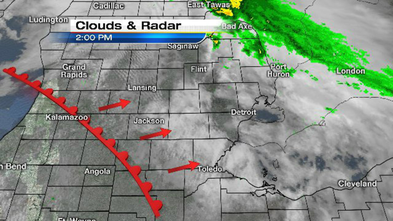Metro Detroit weather: Severe threat is low for rest of Wednesday - WDIV Detroit