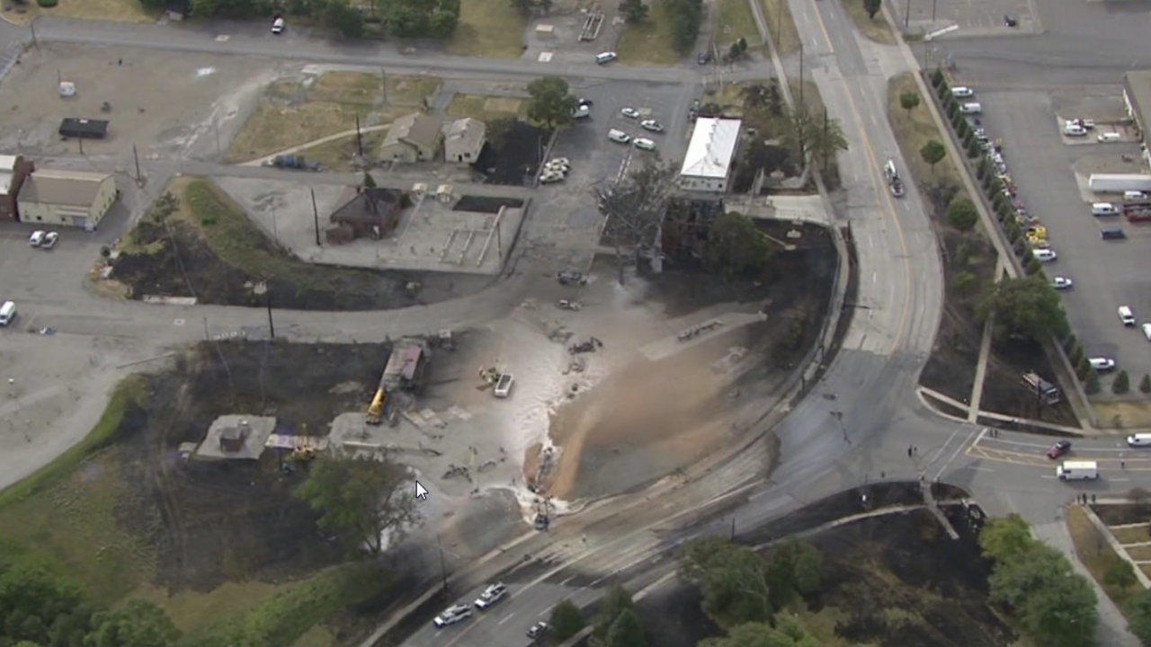 Video shows aftermath of Melvindale gas explosion