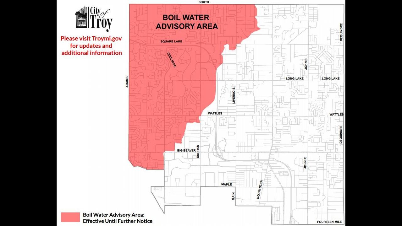 Major water main break in Troy; boil water alert issued