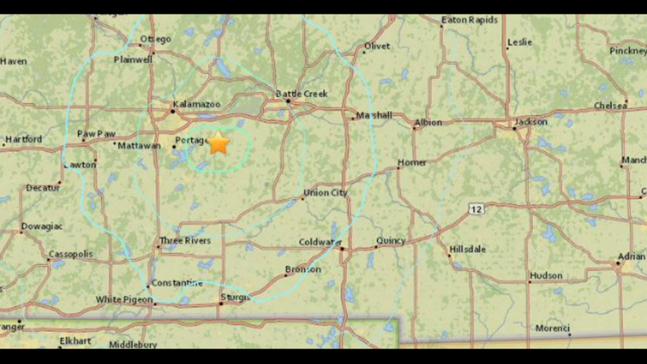 USGS confirms a 4.2 magnitude earthquake centered in Galesburg