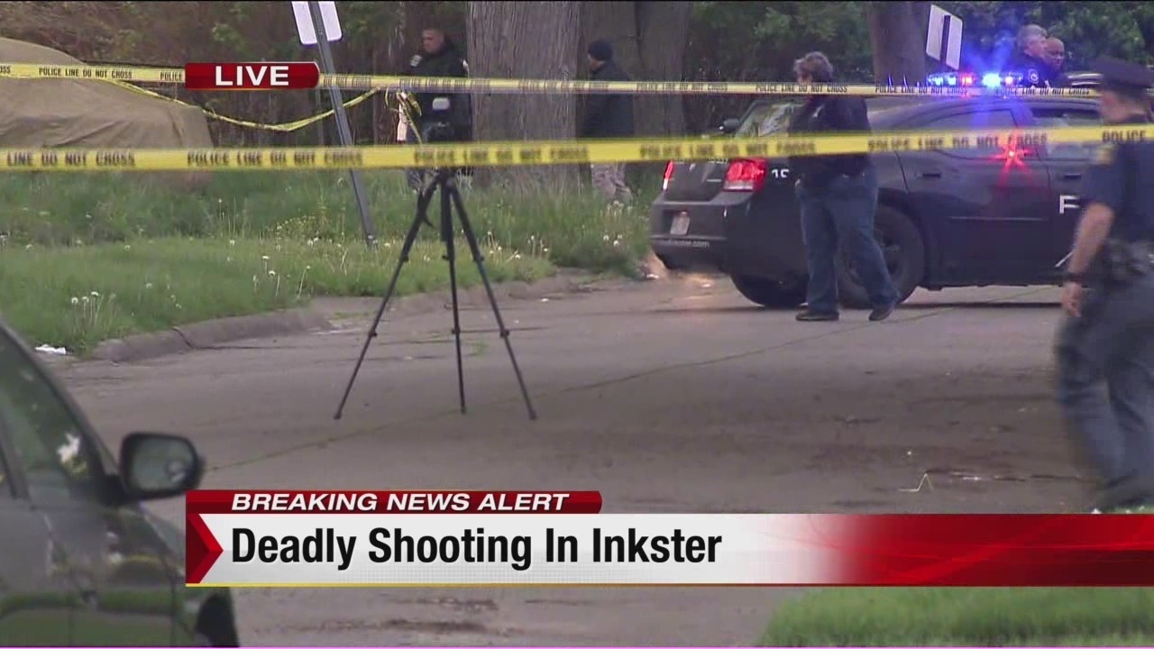 Man found shot, killed in middle of street in Inkster