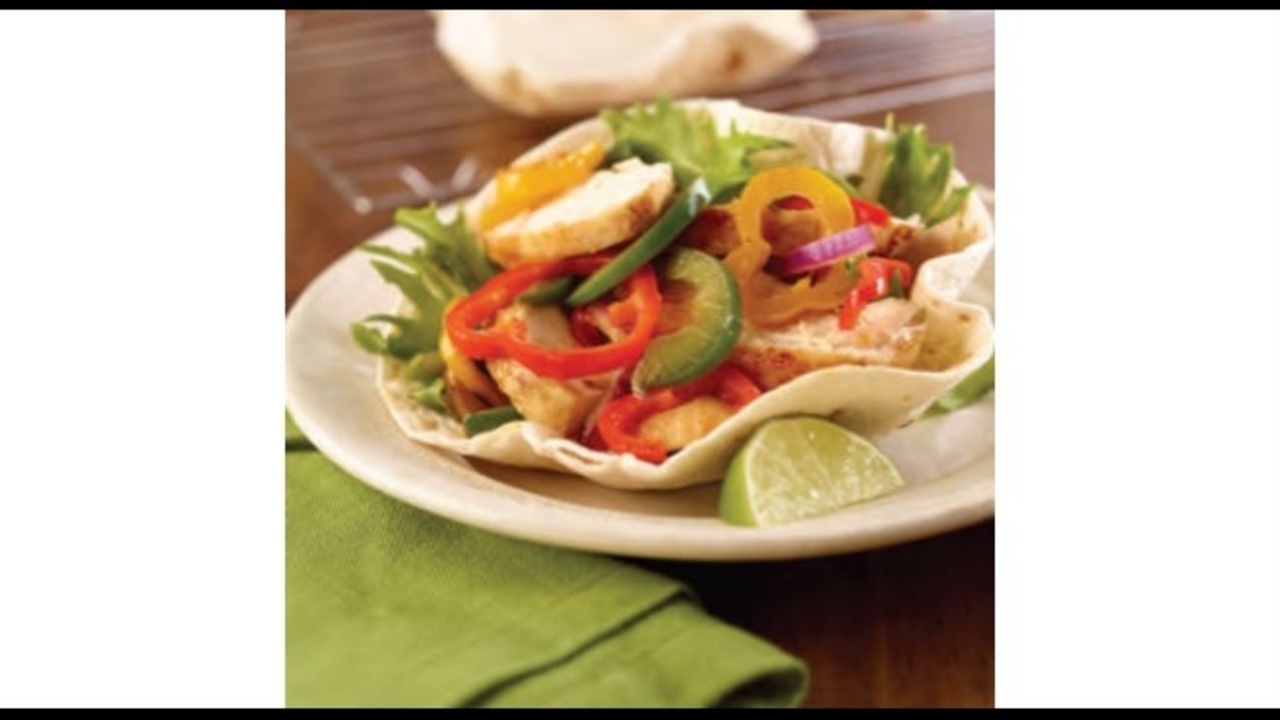 Meijer Healthy Living Chicken and pepper fajita bowl recipe