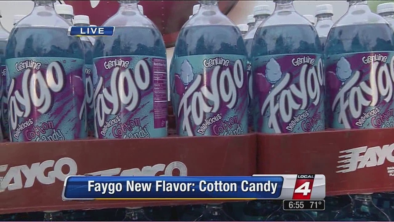 Faygo unveils new Cotton Candy pop on Local 4