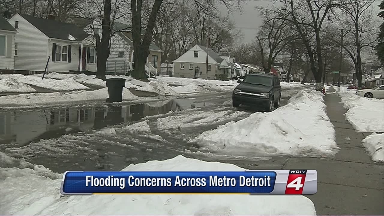 Flooding concerns as snow continues to melt