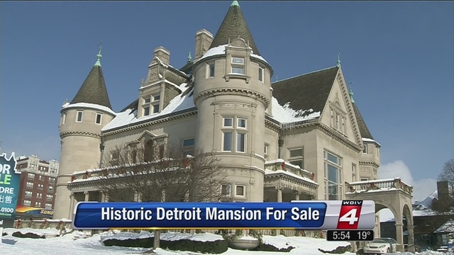 Historic Detroit Mansion Up For