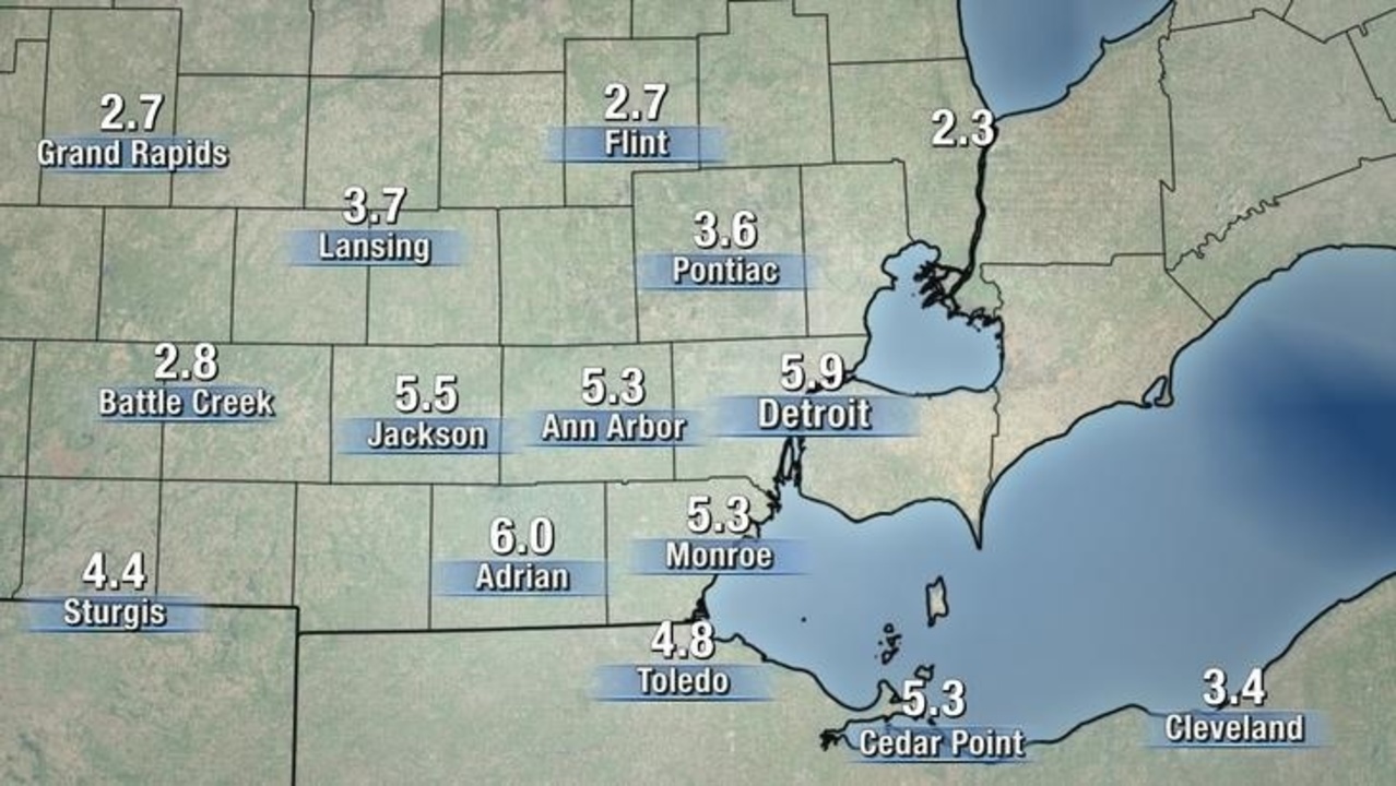 Snow continues to stack up in Metro Detroit