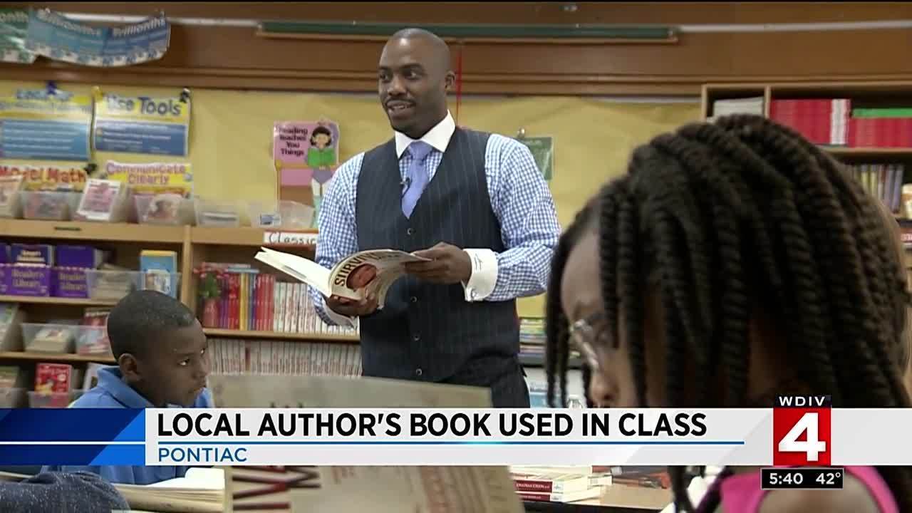 Detroit author's book used in Pontiac school