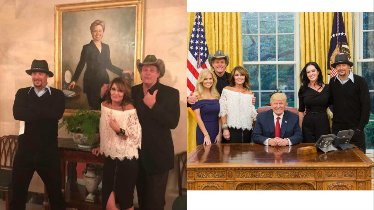 kid rock oval office kid rock ted nugent visit president donald trump at white kid rock oval office kid rock ted nugent visit president donald trump at white