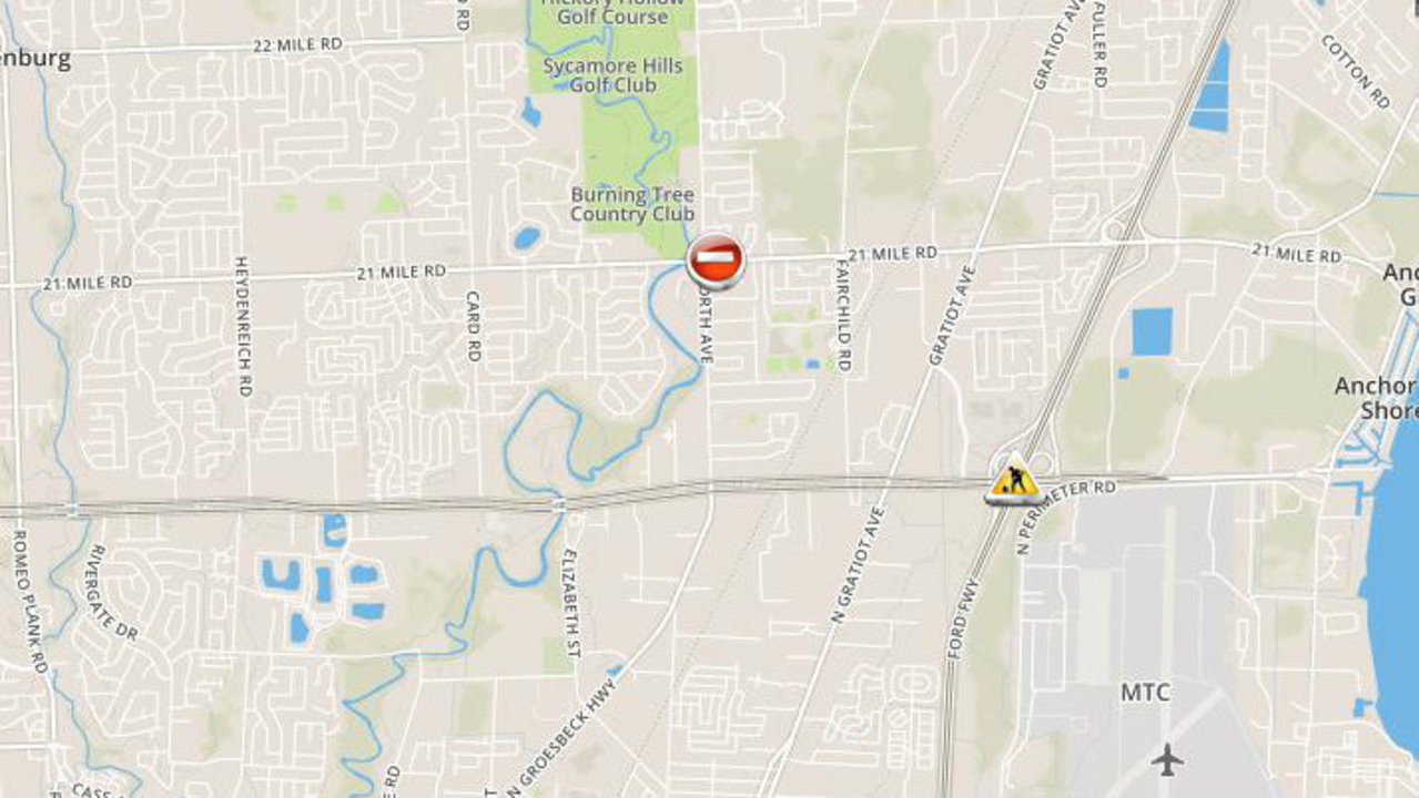 Several injured in 3car crash on 21 Mile Road in Township