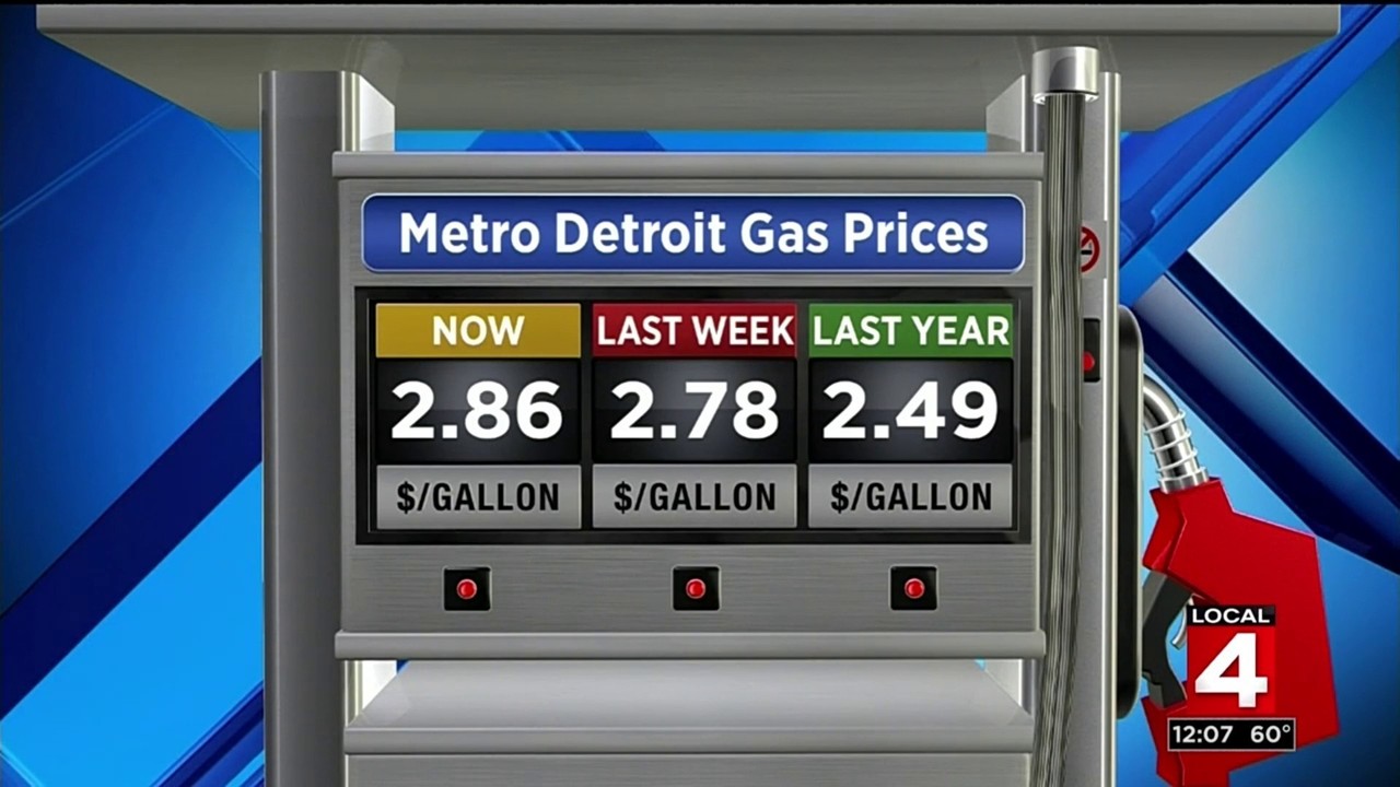 Detroit Gas Prices >> Local Gas Prices Hit 3 Year High Detroit Gas Prices >> Local Gas Prices Hit 3 Year High