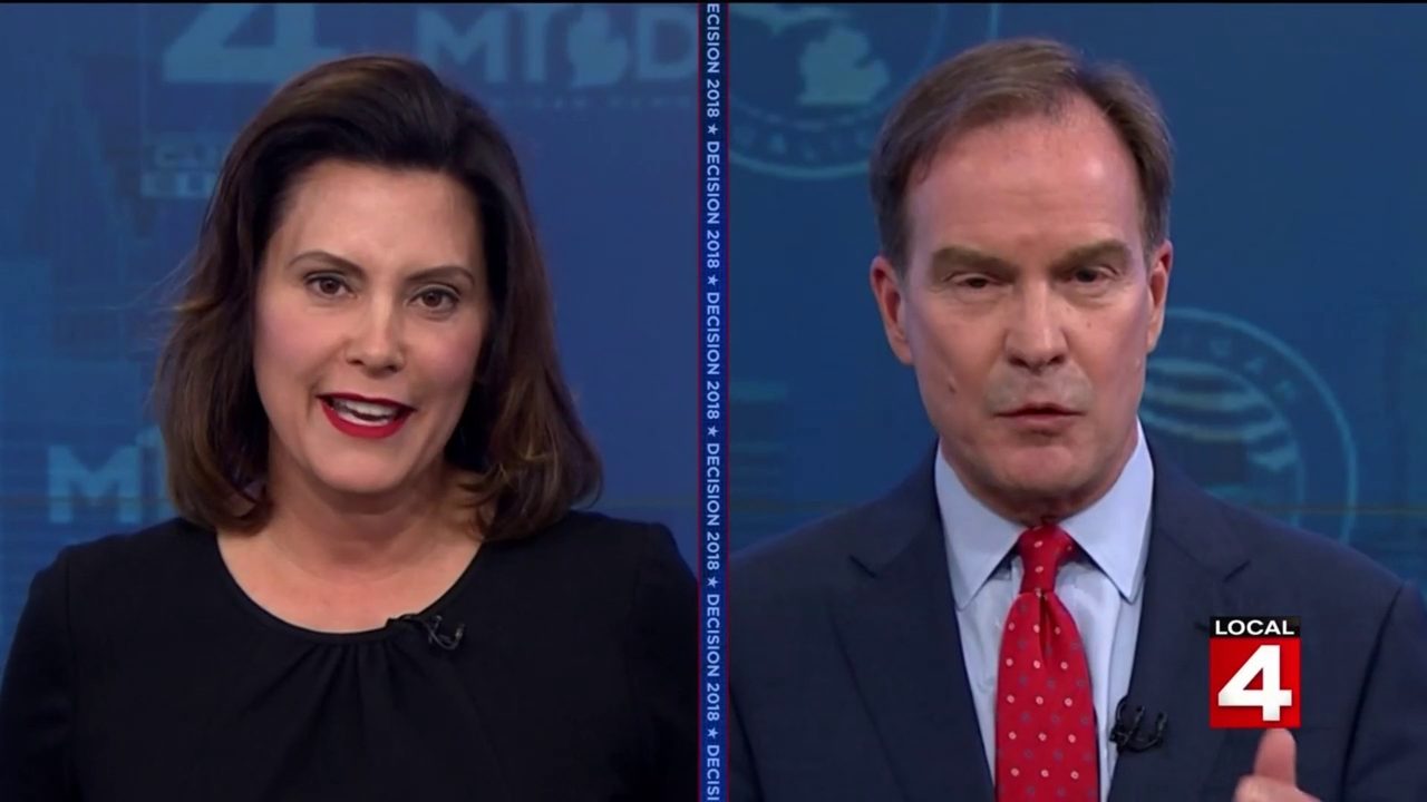debate recap candidates for michigan governor speak to voters