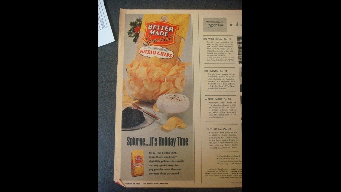 Uniquely Detroit History Behind Iconic Better Made Potato Chips