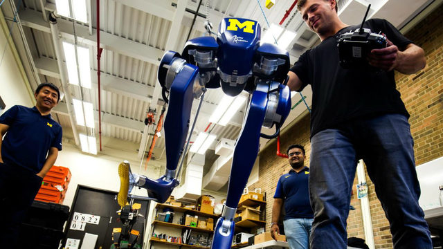 Inside University of Michigan's Robotics Lab in Ann Arbor