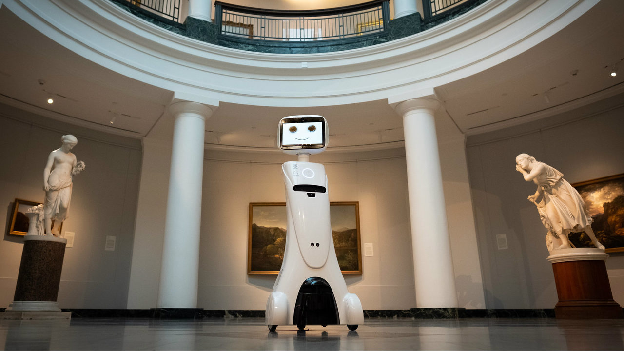 Don't be surprised if you're greeted by a robot soon at U-M's Museum of Art